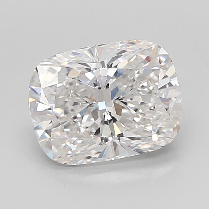 2.04ct F VS1 Rare Carat Ideal Cut Cushion Lab Grown Diamond