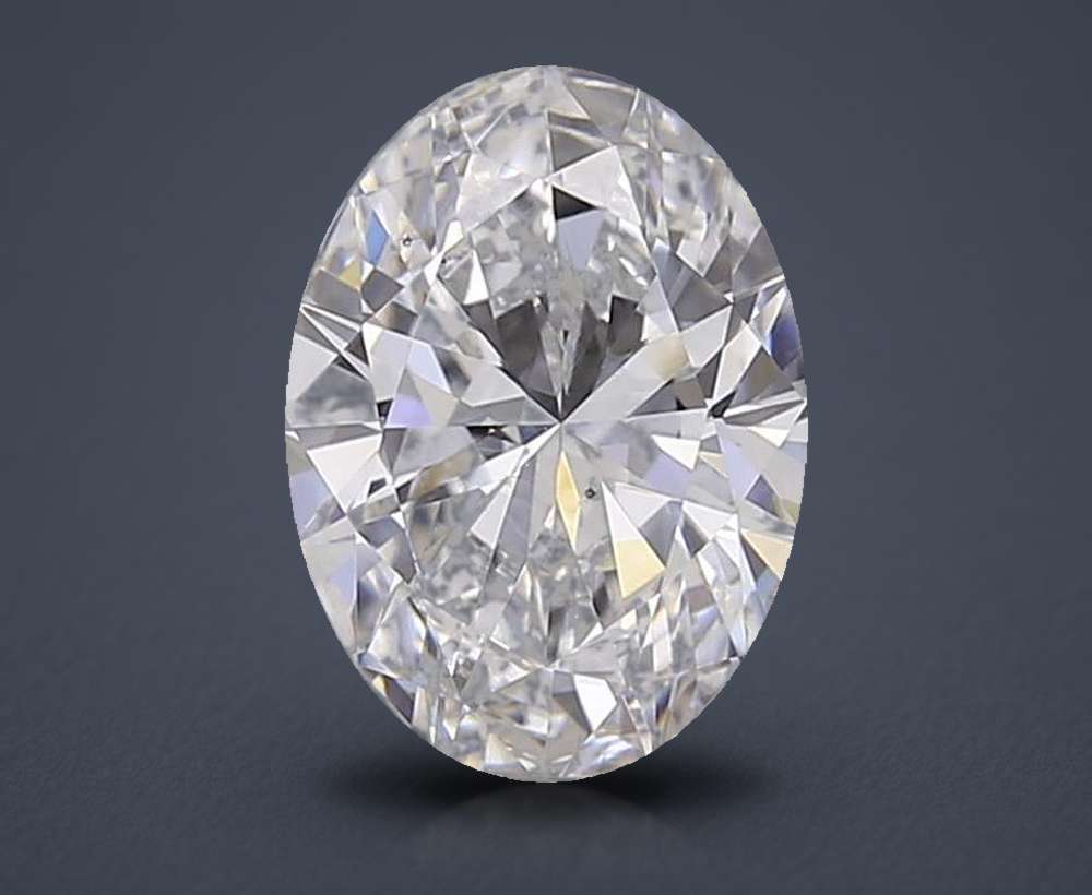 0.82 Carat Oval Lab Diamond