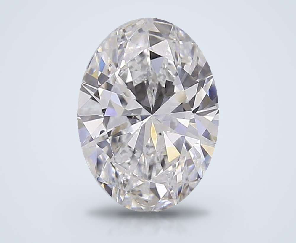 0.82 Carat Oval Lab Diamond