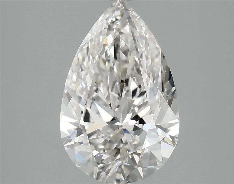 2.52 Carat Pear Lab Diamond