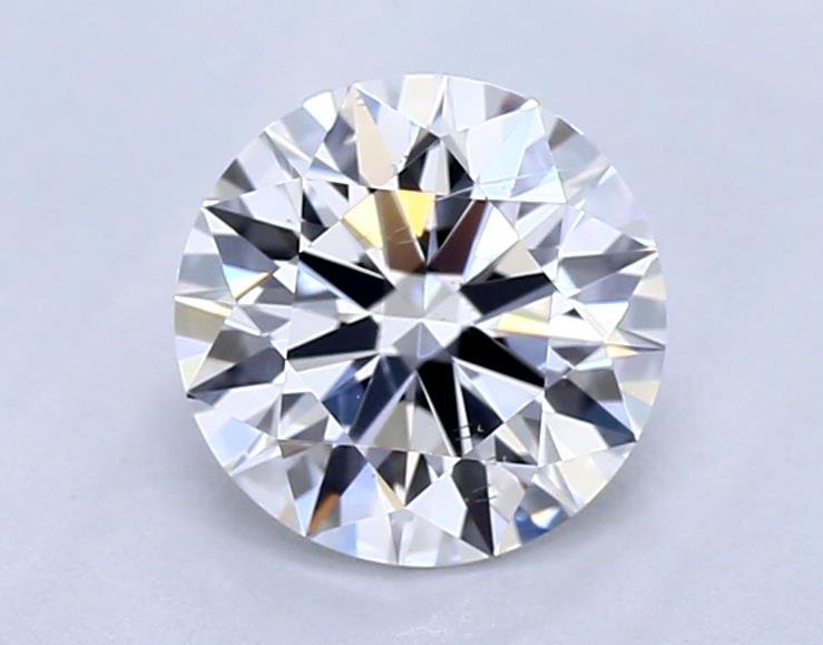 0.68ct F SI1 Rare Carat Ideal Cut Round Lab Grown Diamond