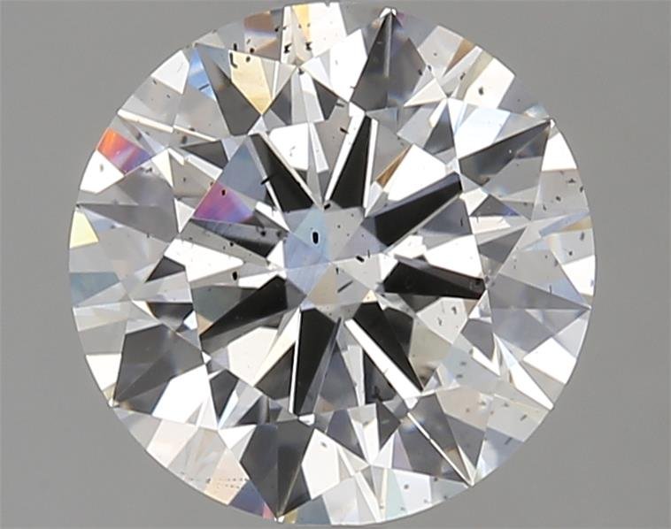 2.76ct G SI2 Rare Carat Ideal Cut Round Lab Grown Diamond