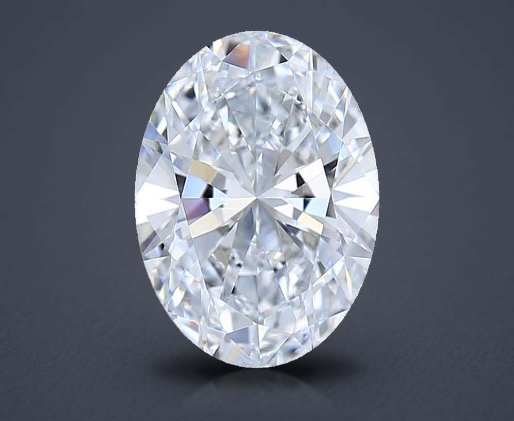 1.53 Carat Oval Lab Diamond