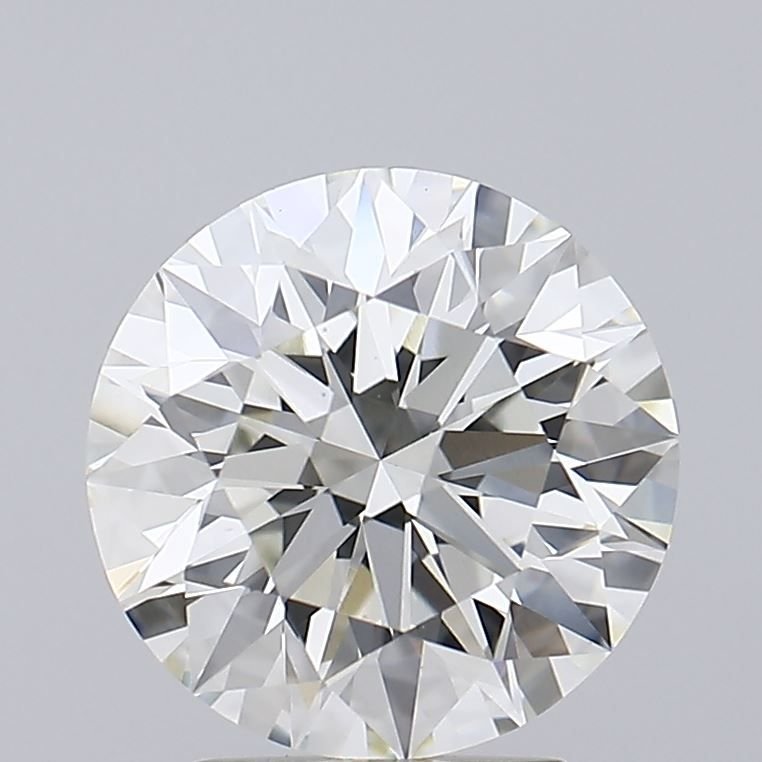 3.09ct I VS1 Rare Carat Ideal Cut Round Lab Grown Diamond