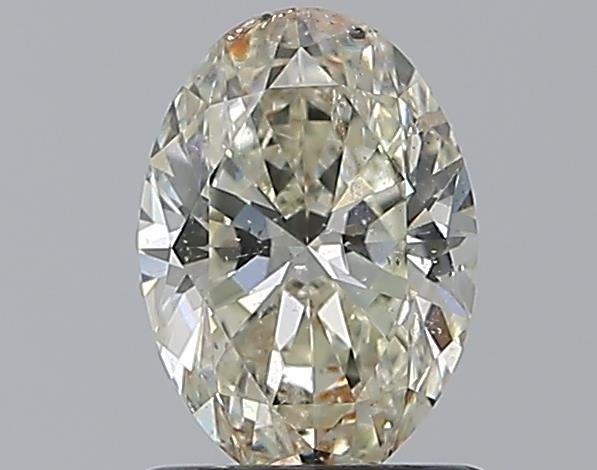 1.01ct K SI2 Rare Carat Ideal Cut Oval Diamond