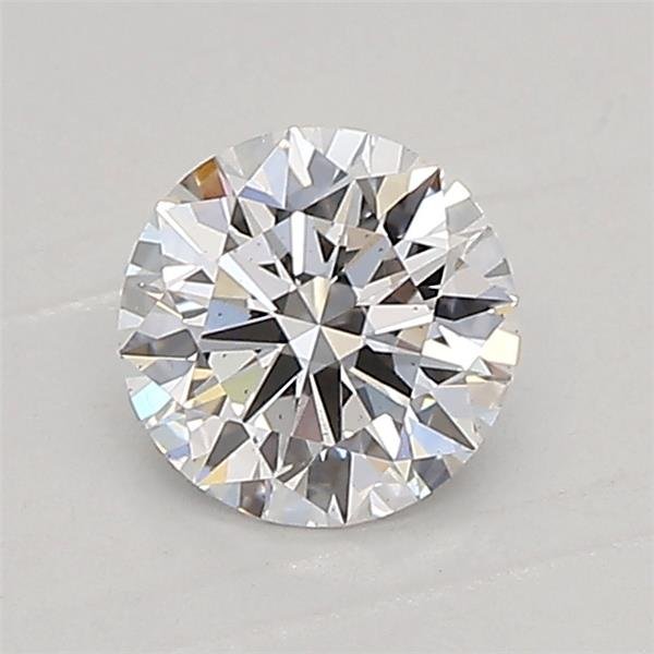 0.69ct D VS2 Rare Carat Ideal Cut Round Lab Grown Diamond