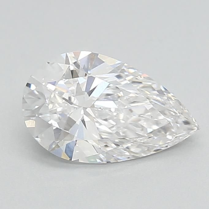 0.96ct E VVS2 Rare Carat Ideal Cut Pear Lab Grown Diamond