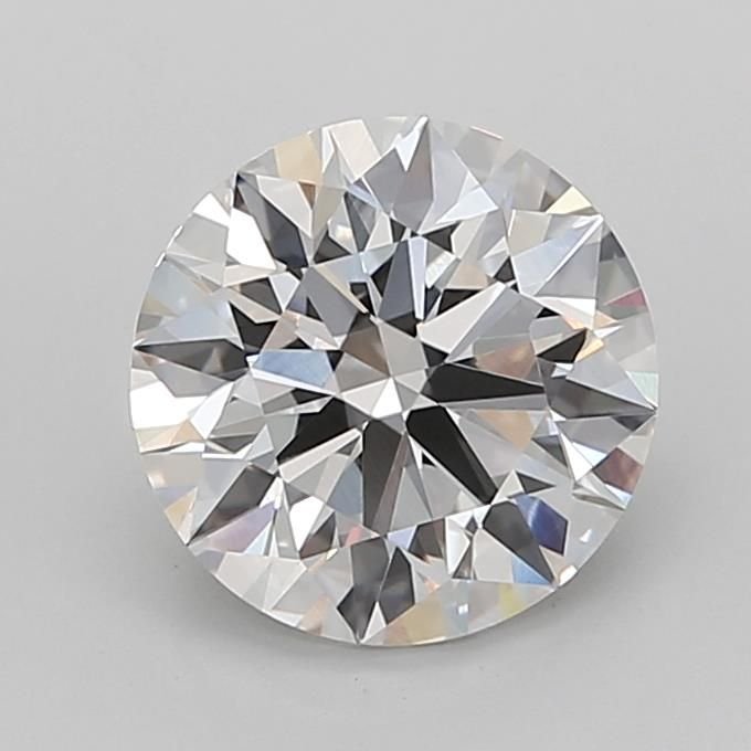 3.03ct F VVS2 Rare Carat Ideal Cut Round Lab Grown Diamond