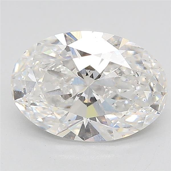 2.05ct E VS2 Rare Carat Ideal Cut Oval Lab Grown Diamond