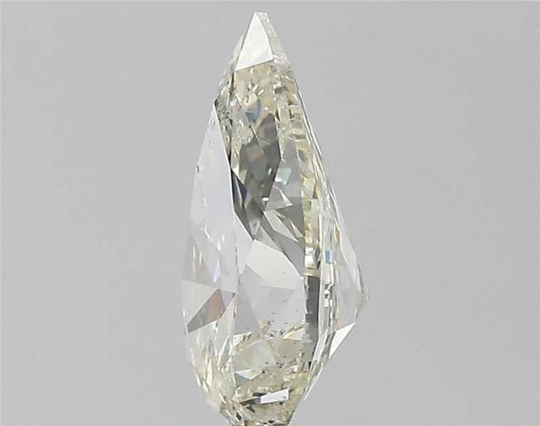 3.01ct K SI2 Rare Carat Ideal Cut Pear Diamond