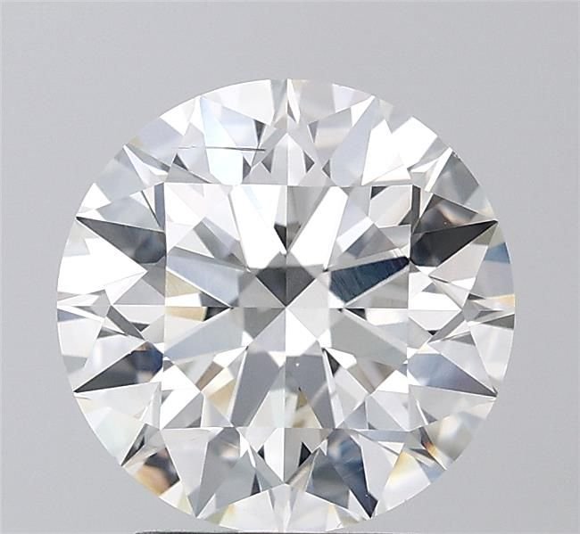 3.01ct H SI2 Rare Carat Ideal Cut Round Diamond