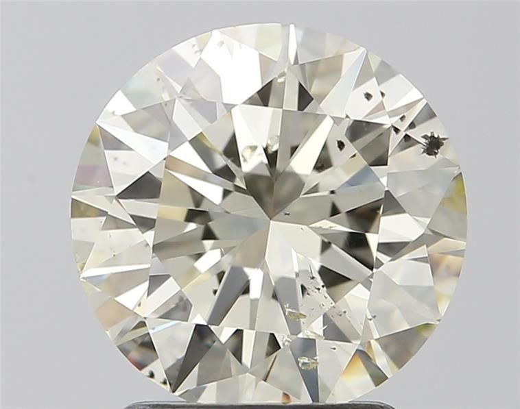 2.01ct K SI2 Rare Carat Ideal Cut Round Diamond