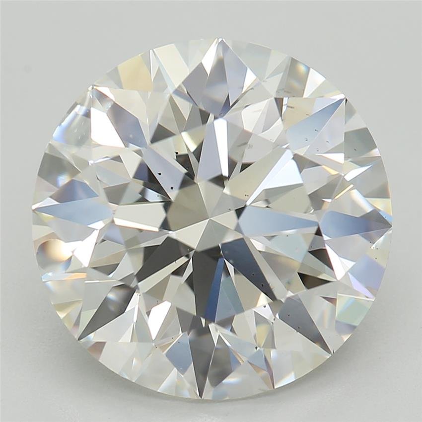4.08ct G SI1 Excellent Cut Round Lab Grown Diamond