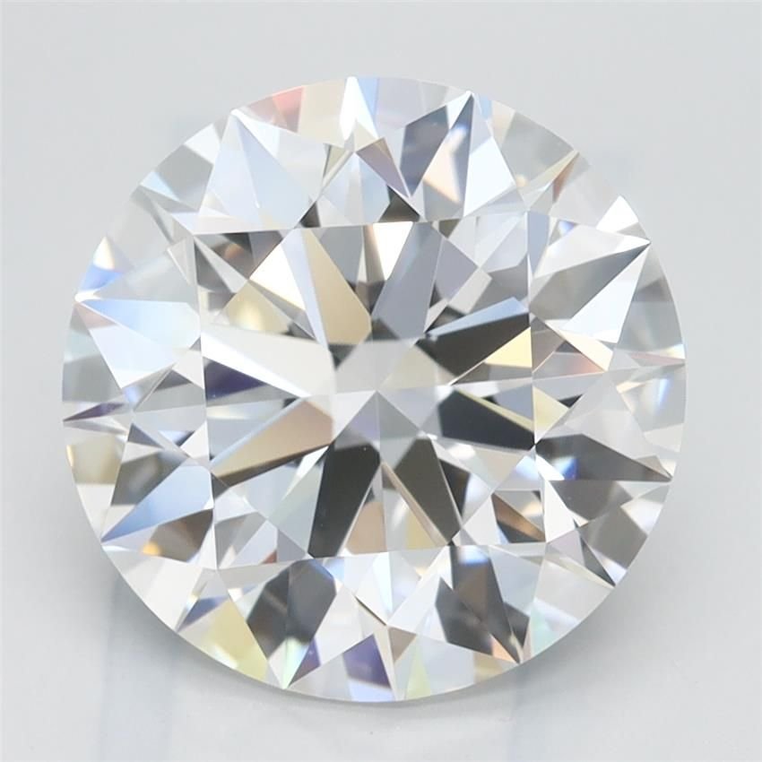 3.35ct D VVS2 Rare Carat Ideal Cut Round Lab Grown Diamond