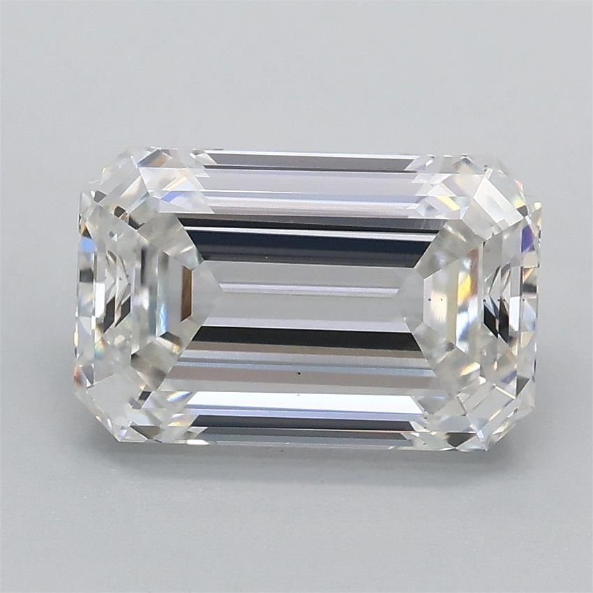 2.01ct F VS1 Rare Carat Ideal Cut Emerald Lab Grown Diamond