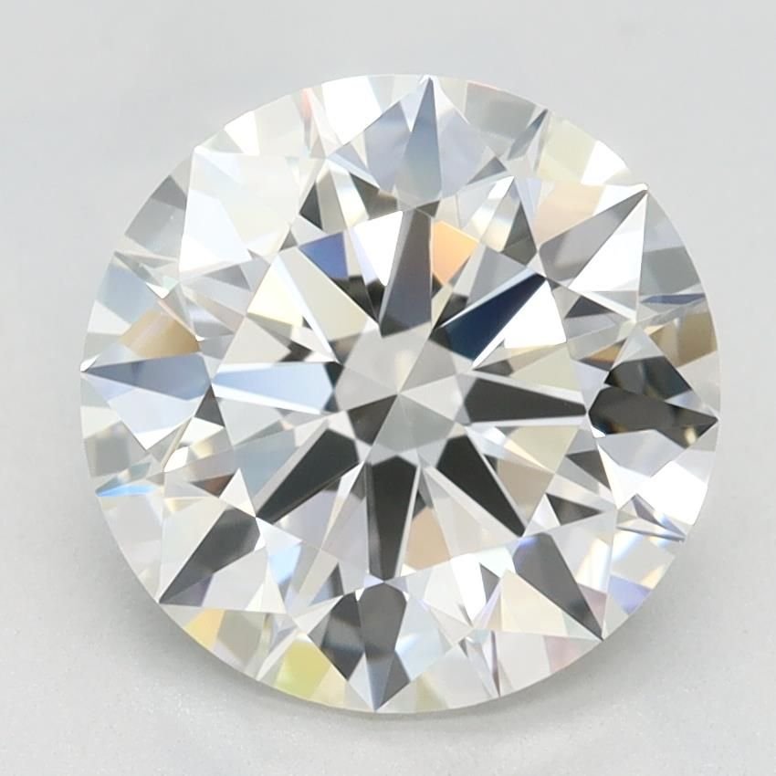 2.18ct H IF Rare Carat Ideal Cut Round Lab Grown Diamond