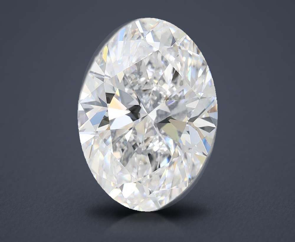 3.00 Carat Oval Lab Diamond
