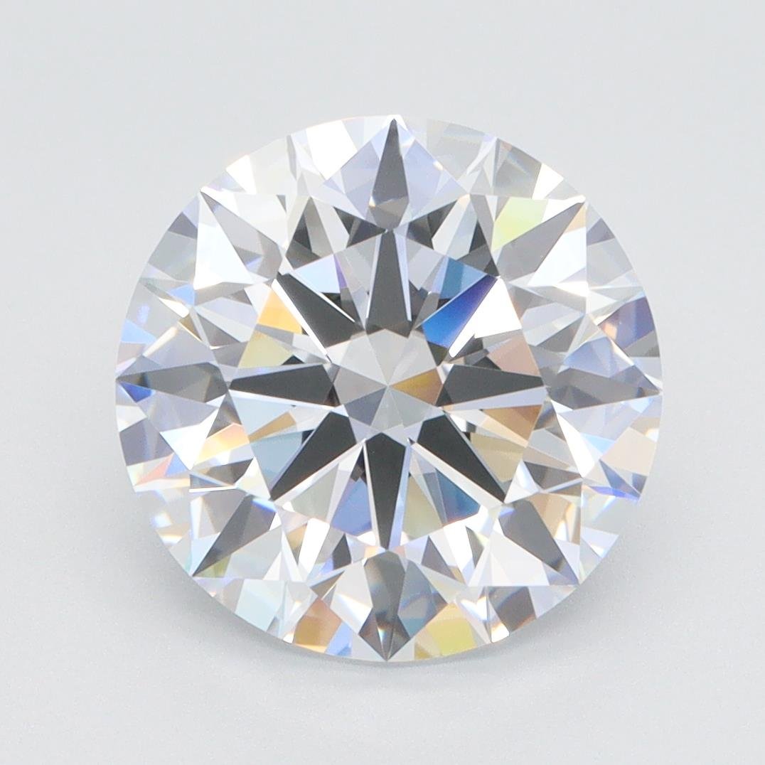 4.23ct F VVS1 Rare Carat Ideal Cut Round Lab Grown Diamond