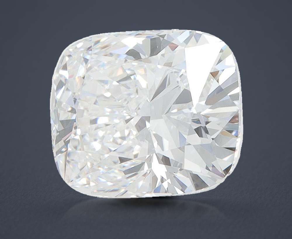 4.10 Carat Cushion Lab Diamond