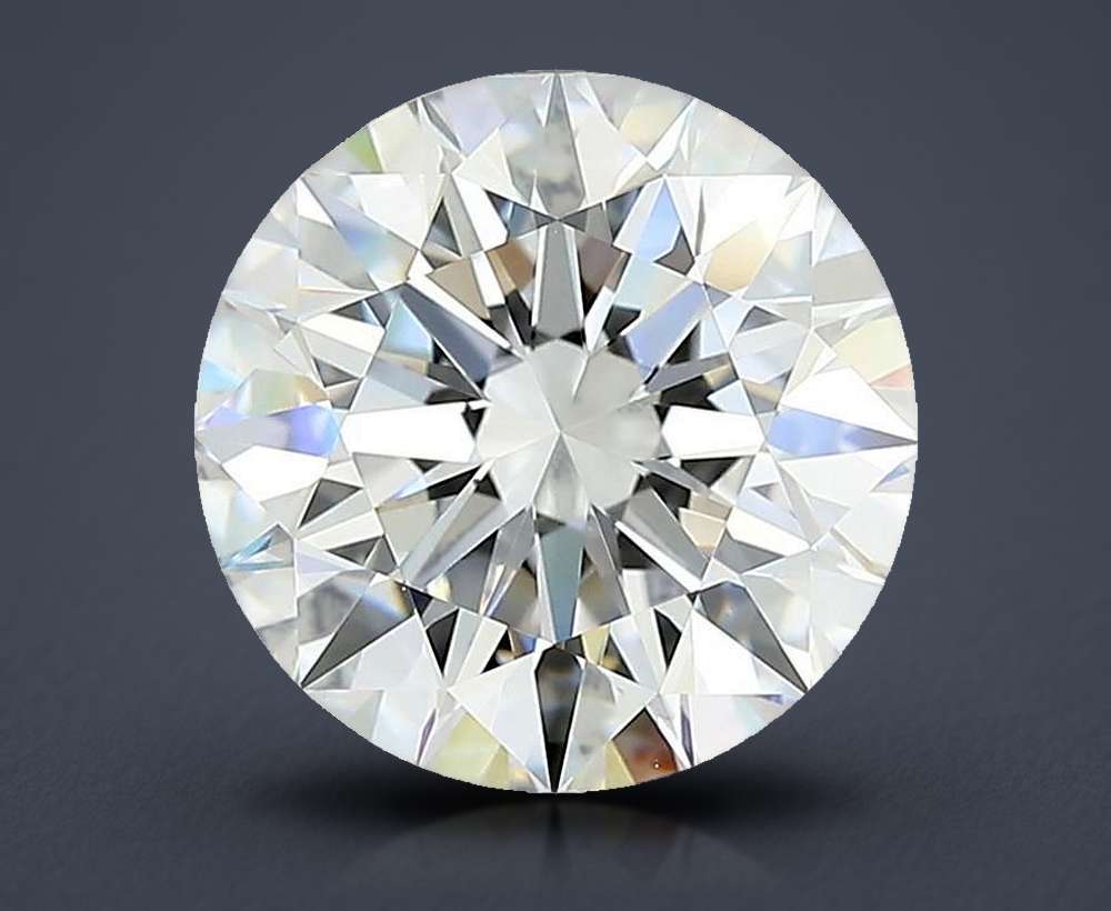 3.04 Carat Round Natural Diamond