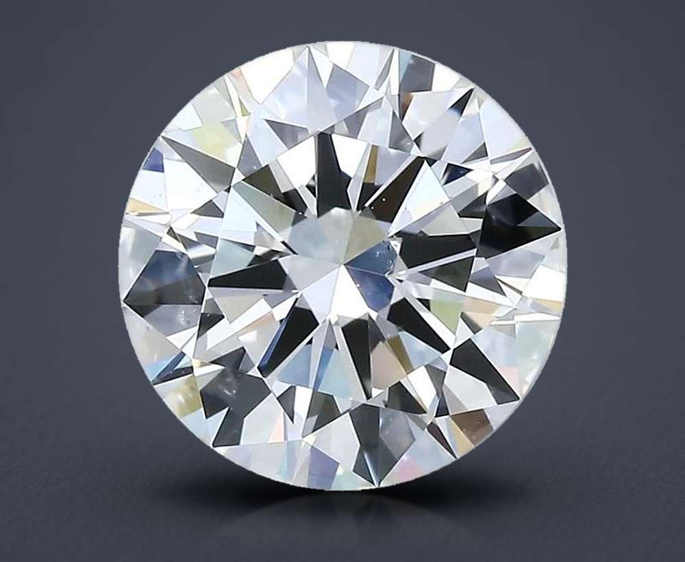 3.00 Carat Round Natural Diamond