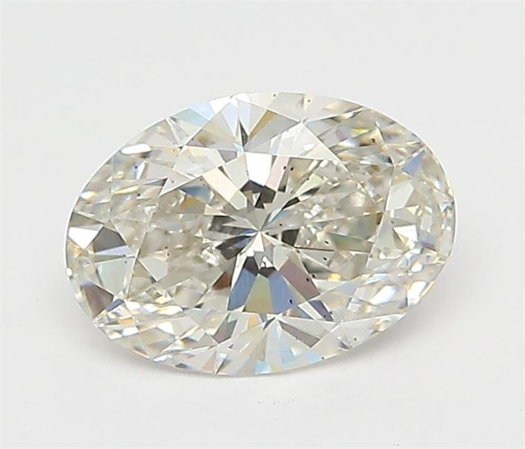 1.63ct H VS2 Rare Carat Ideal Cut Oval Lab Grown Diamond