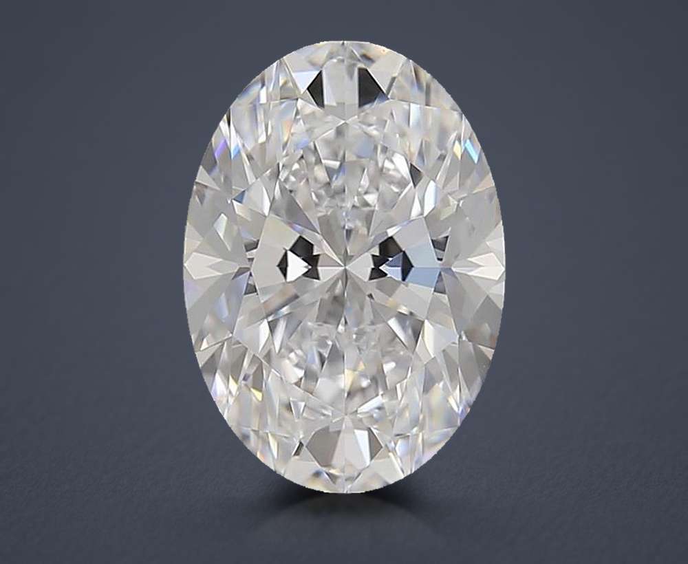 3.00 Carat Oval Lab Diamond