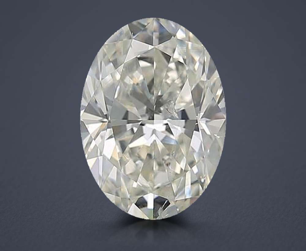 3.52 Carat Oval Natural Diamond