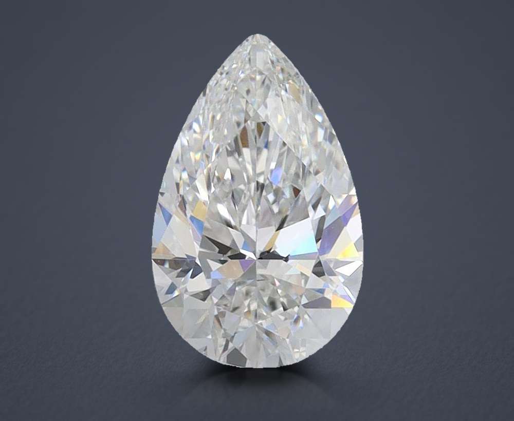 1.22 Carat Pear Lab Diamond