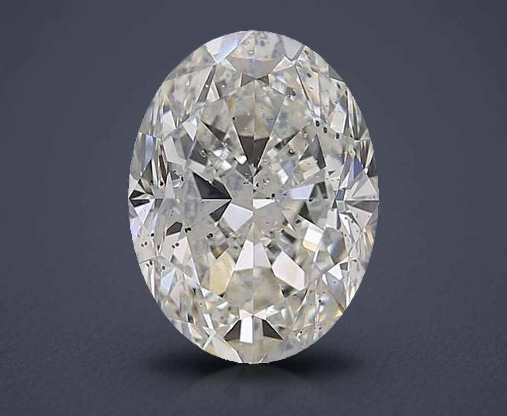 4.02 Carat Oval Natural Diamond