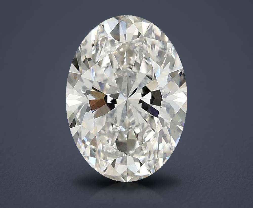 1.38 Carat Oval Lab Diamond