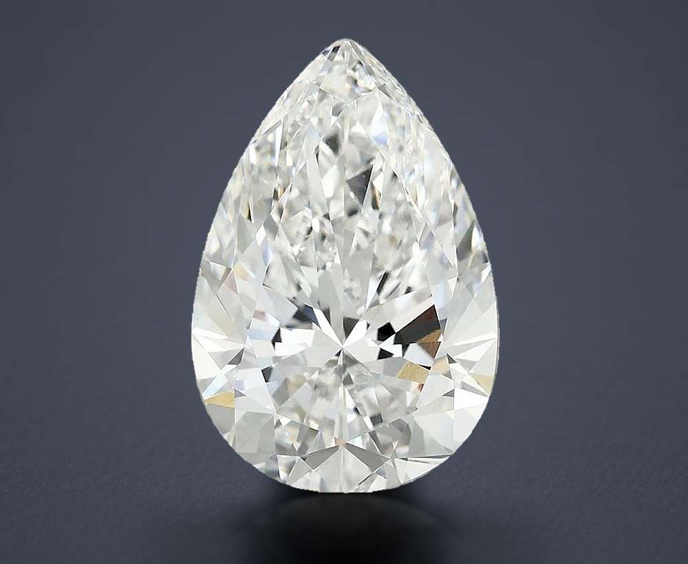 7.21 Carat Pear Lab Diamond
