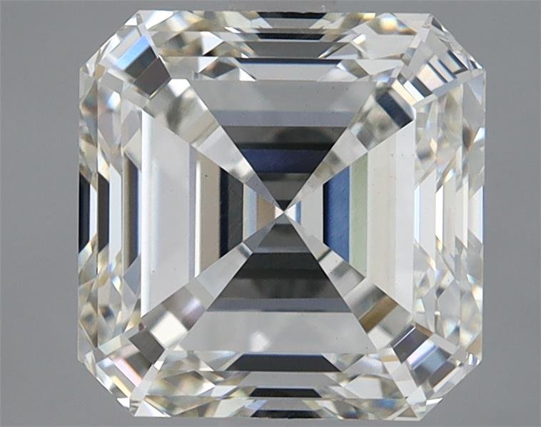 3.71ct H VS1 Excellent Cut Asscher Lab Grown Diamond