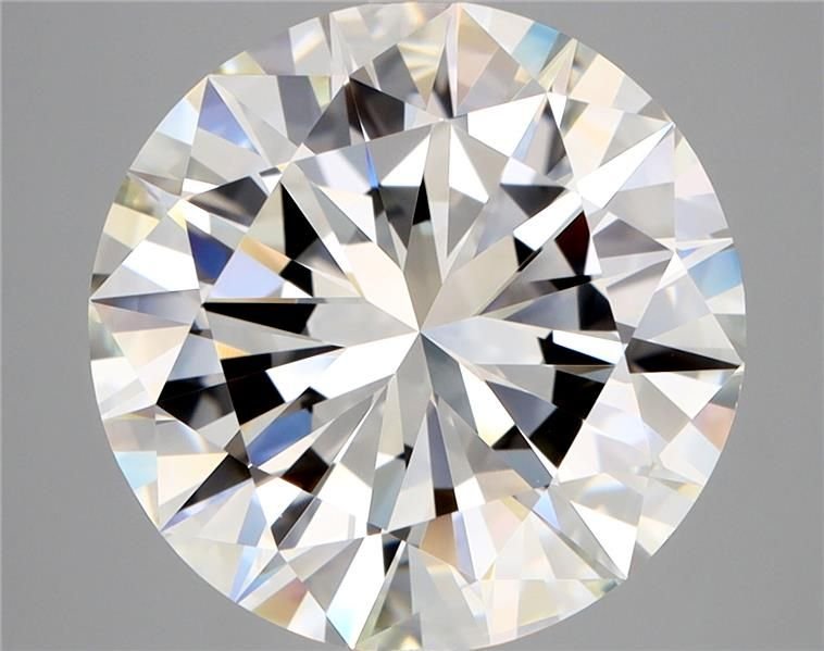 4.52ct I VVS1 Rare Carat Ideal Cut Round Diamond