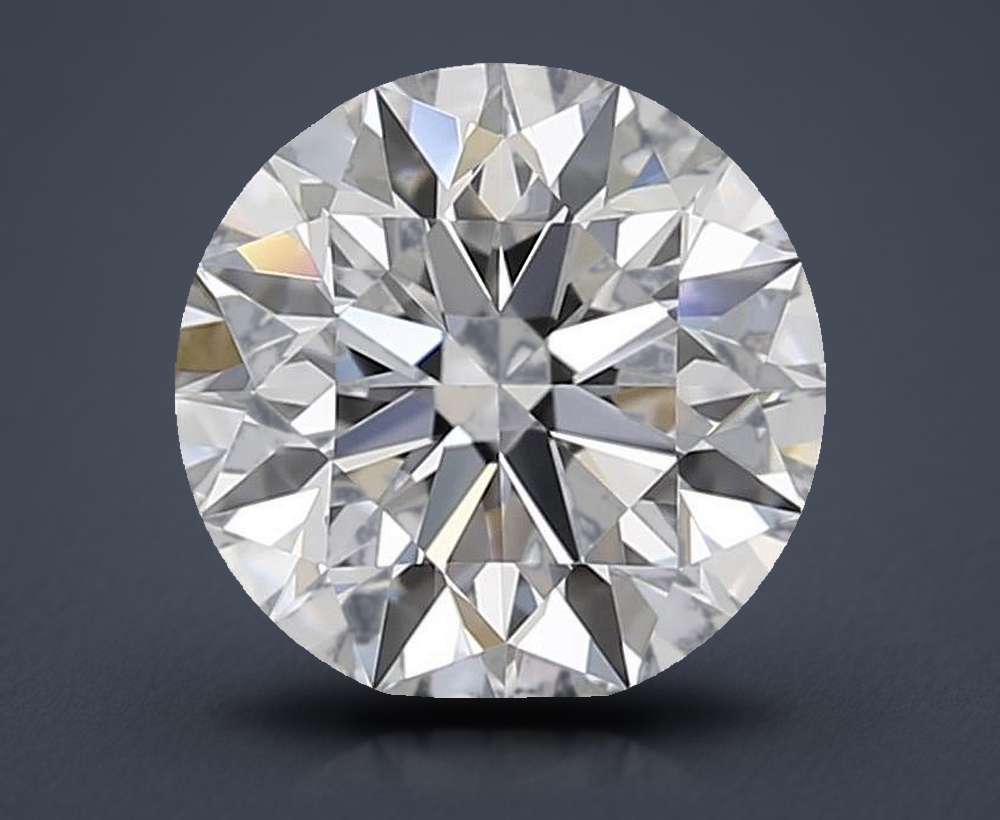 0.68 Carat Round Natural Diamond