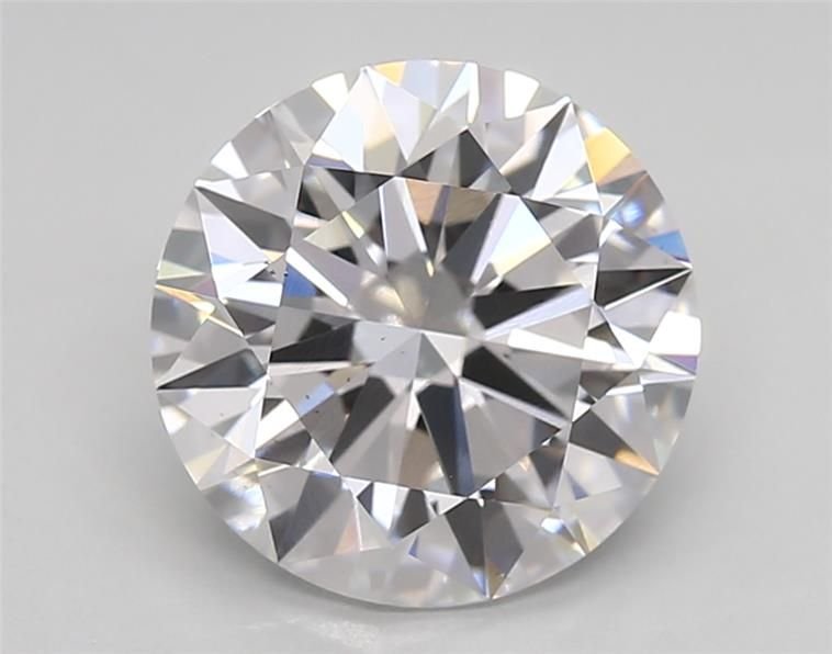 3.02ct D VS1 Excellent Cut Round Lab Grown Diamond