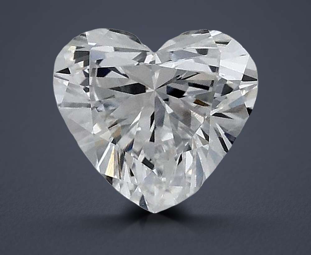 0.70 Carat Heart Lab Diamond