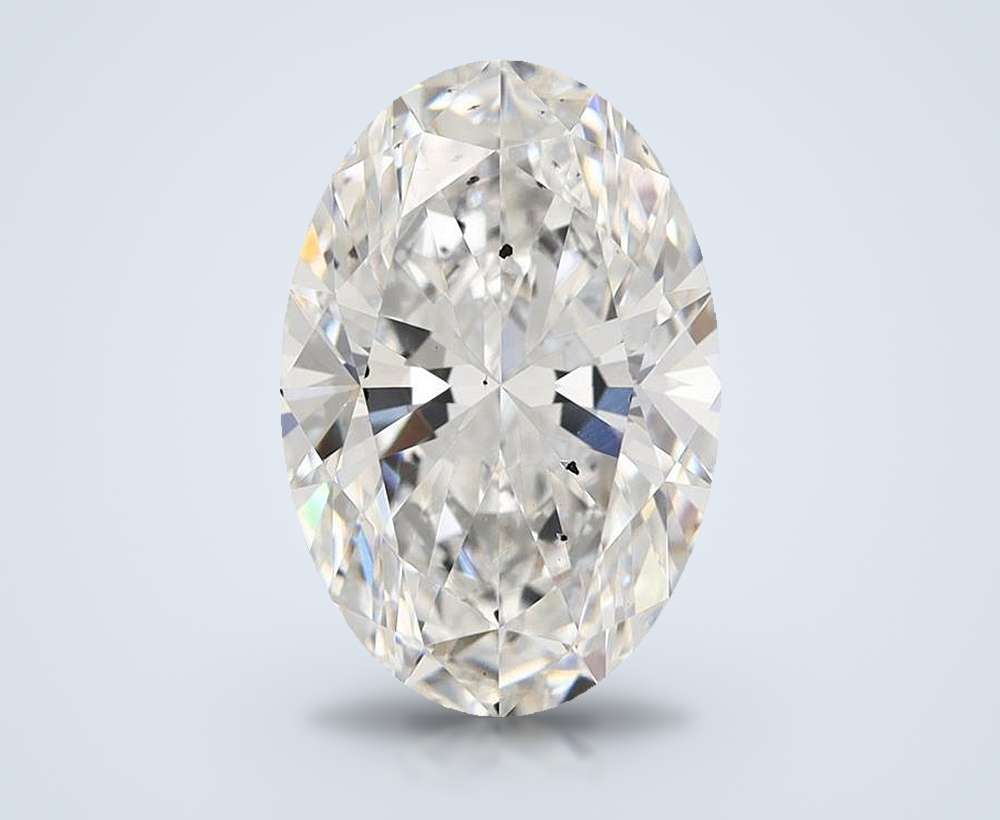 3.75 Carat Oval Lab Diamond