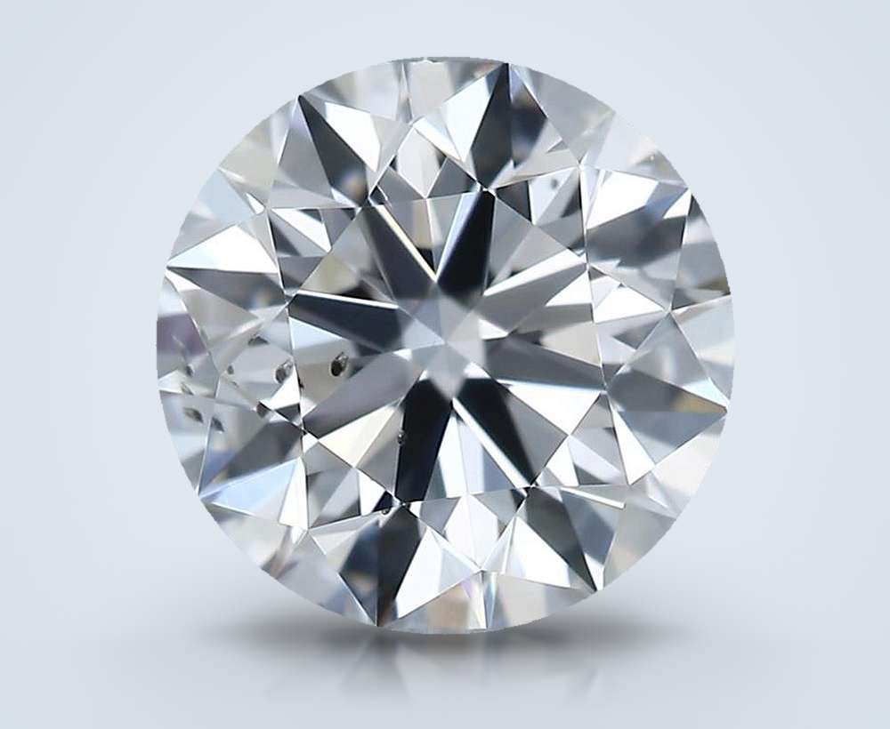 0.44 Carat Round Natural Diamond