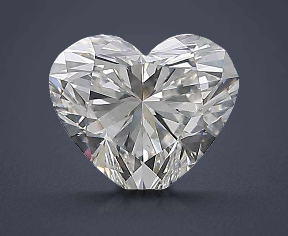 1.31 Carat Heart Natural Diamond