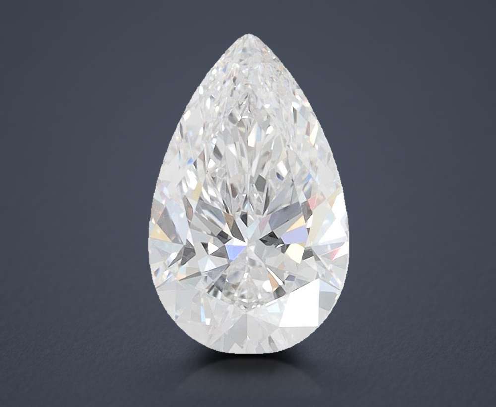 1.59 Carat Pear Lab Diamond