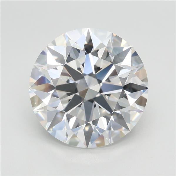 3.57ct E VVS2 Rare Carat Ideal Cut Round Lab Grown Diamond