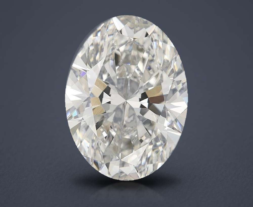 4.11 Carat Oval Lab Diamond