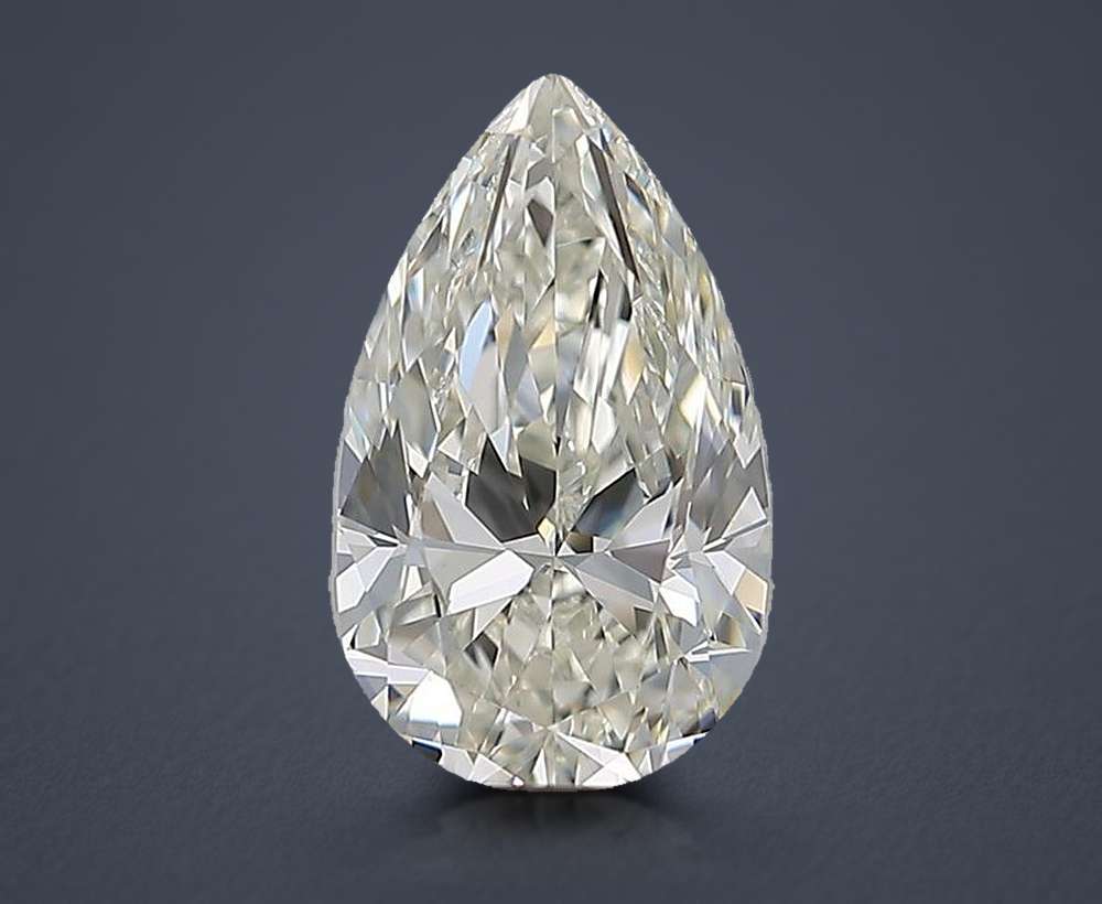 1.00 Carat Pear Natural Diamond
