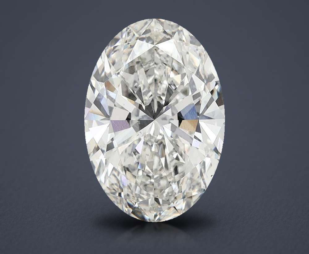 8.25 Carat Oval Lab Diamond