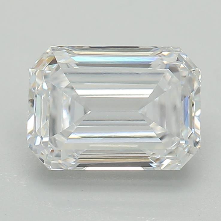 0.83ct D VS1 Very Good Cut Emerald Lab Grown Diamond