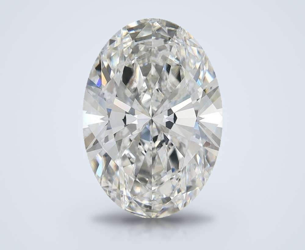 4.34 Carat Oval Lab Diamond