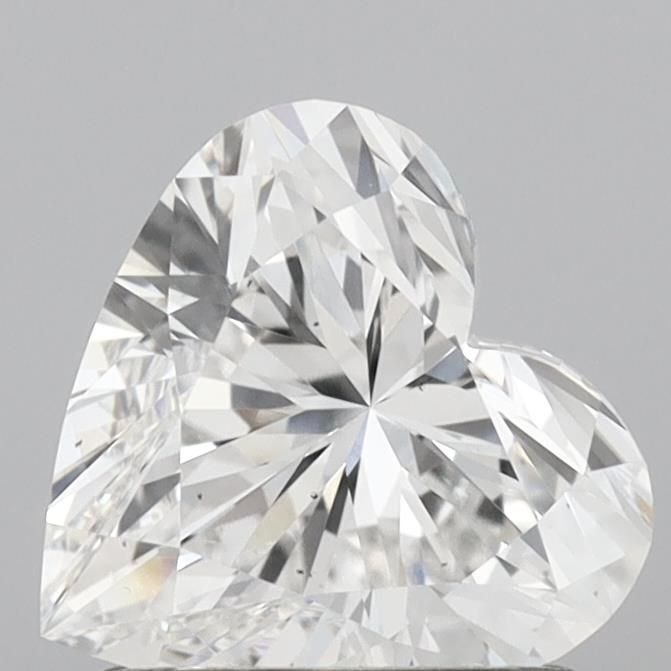 1.08ct E VS2 Rare Carat Ideal Cut Heart Lab Grown Diamond