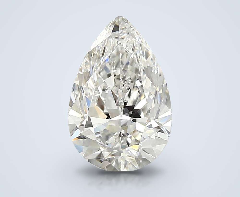 1.80 Carat Pear Natural Diamond