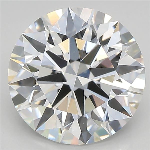 4.04ct E VVS2 Rare Carat Ideal Cut Round Lab Grown Diamond